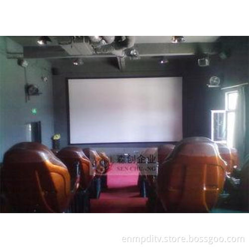 7D Cinema System with Luxury Cinema Chair , Hydraulic Motio
